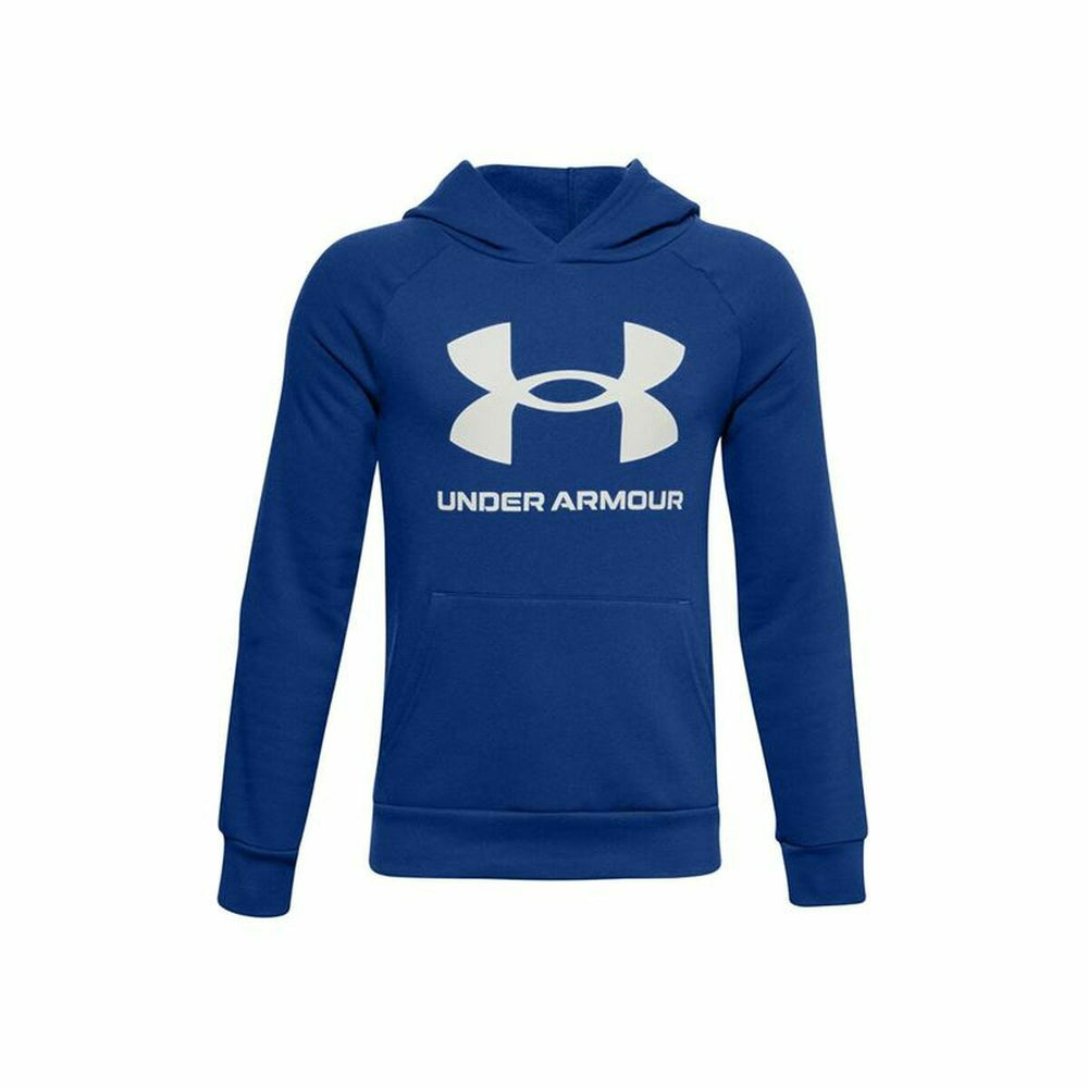 Sweat à capuche enfant Under Armour Rival Fleece Bleu