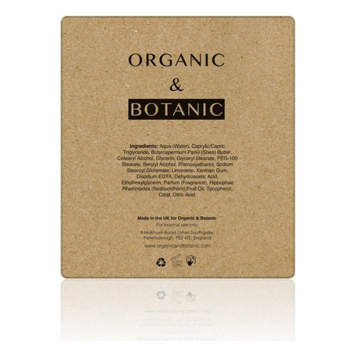 Soin du corps hydratant Organic & Botanic OBMOBC Mandarine 100 ml