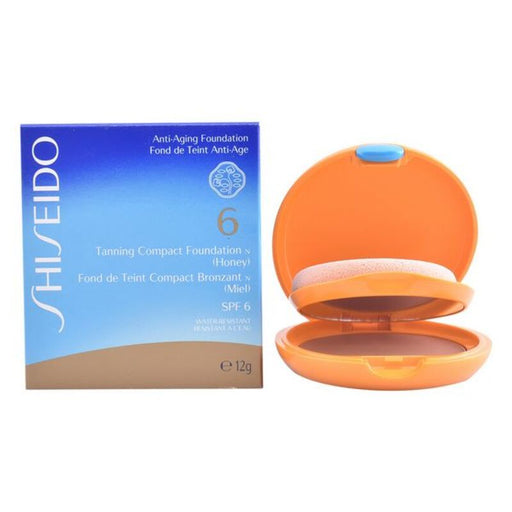 Fond de teint Tanning Shiseido Tanning (12 g) honey Spf 6 12 g