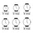 Montre Femme Chronotech CT7065L-27M (Ø 31 mm)