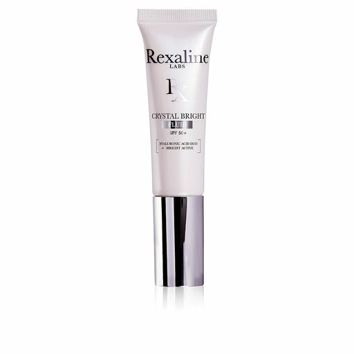 Fluide hydratant et matifiant Rexaline Crystal Bright Spf 50 Acide Hyaluronique (30 ml)