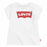 T shirt à manches courtes Enfant Levi's Batwing Logo Blanc