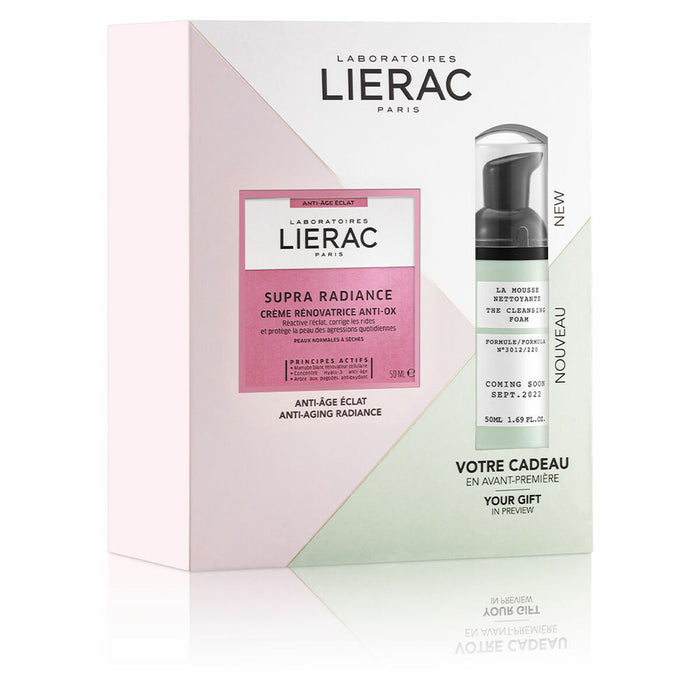 Set de cosmétique unisexe Lierac Radiance Crema Renovadora Ox 2 Pièces