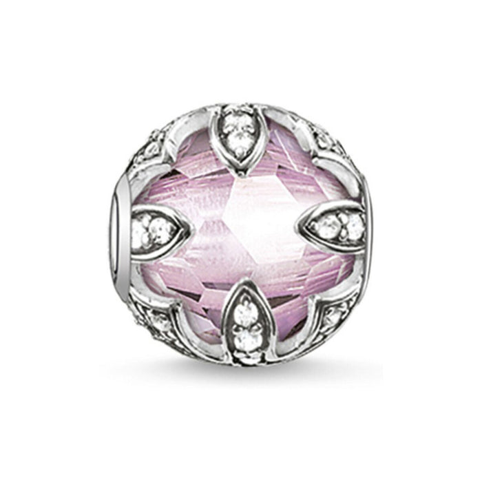 Perle de verre Femme Thomas Sabo K0108-640-9 Rose Argenté (1,1 cm)