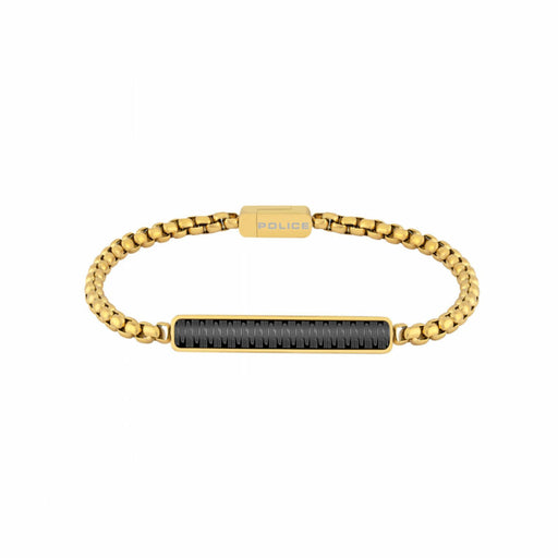 Bracelet Femme Police PJ26474BSG-02 Doré Acier inoxydable 200 mm