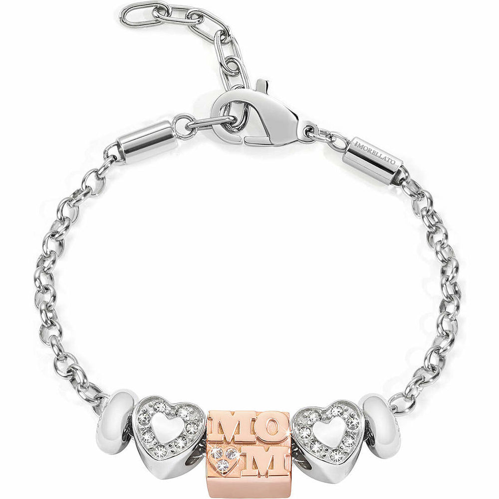 Bracelet Femme Morellato SCZ503 Argenté Acier Or rose (19 cm)