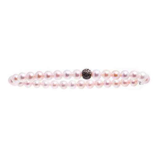 Bracelet Femme Lancaster JLA-BR-SB-4-PU Rose Doré Zircon Argent 925 16 mm