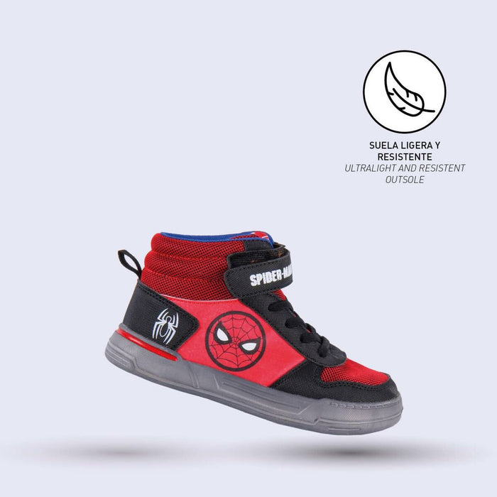 Bottes du quotidien pour enfants Spiderman Rouge