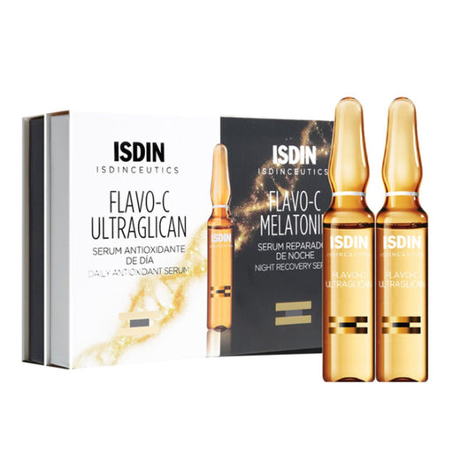 Sérum antioxydant Melatonin + Ultraglican Isdin Isdinceutics C (20 uds) 20 Pièces